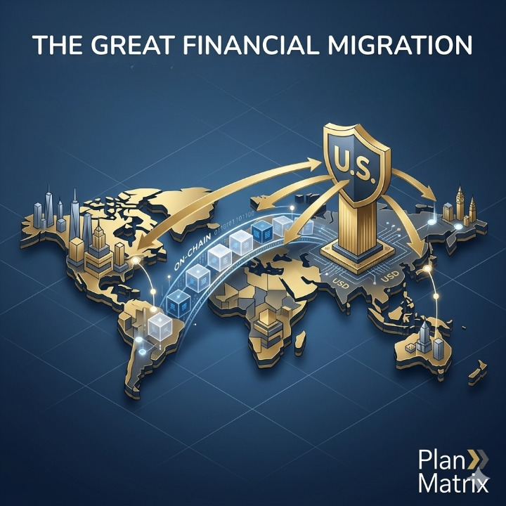 The Great Financial Migration: How the US is Rebuilding the Global Economy On-Chain
